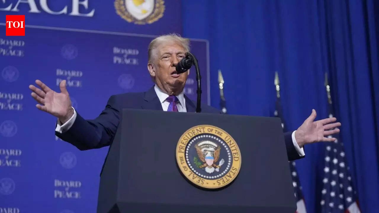 'Someday, I won't be here': Trump says Board of Peace will oversee UN, will ensure it runs properly
