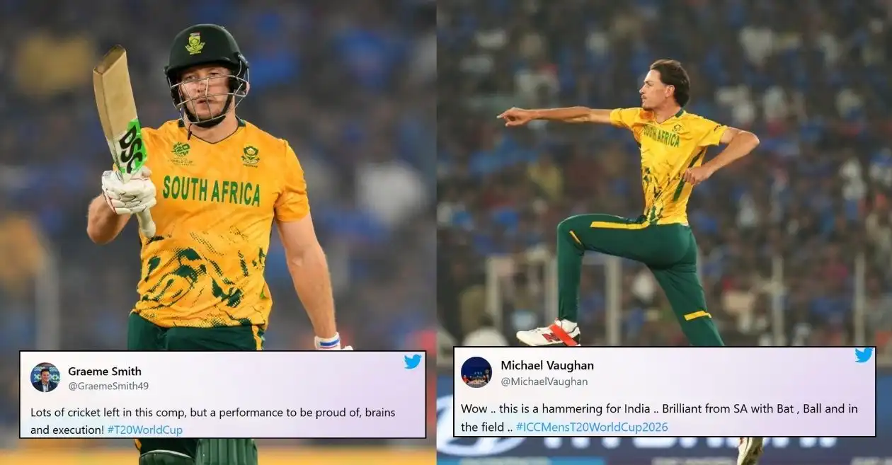 South Africa crush India as David Miller, bowlers run riot in Super 8 clash at T20 World Cup 2026