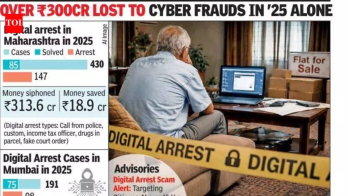 Sr citizen under ‘digital arrest’ sells 2.5cr flat at half price | Mumbai News