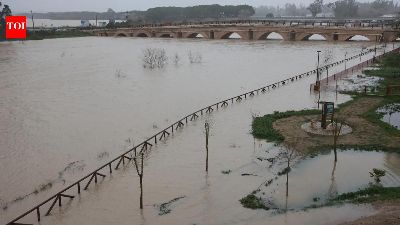 Storm Marta's fury: Spain and Portugal face heavy rain; emergency worker drowns