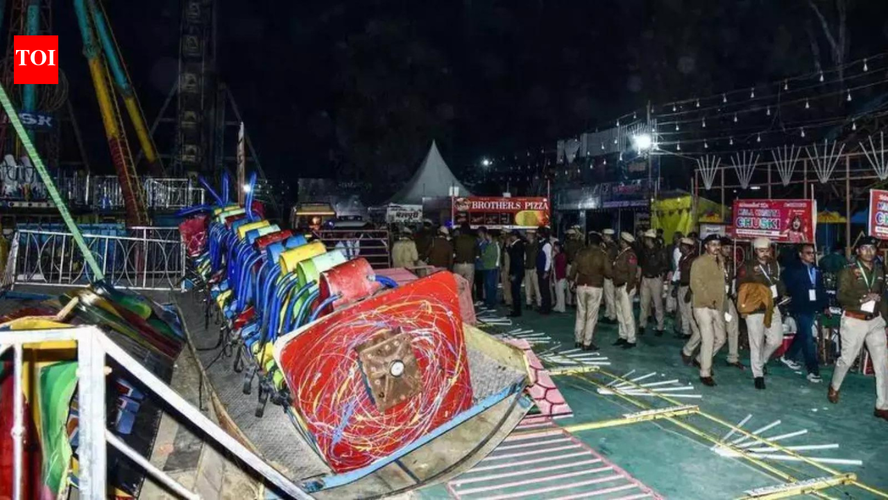Surajkund Mela joyride collapse: Haryana Police form SIT to probe deadly Faridabad tragedy | India News