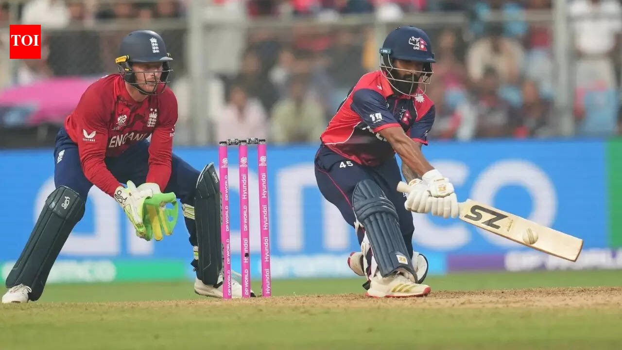 T20 World Cup: England survive Nepal scare; register 4-run win in last over thriller | Cricket News