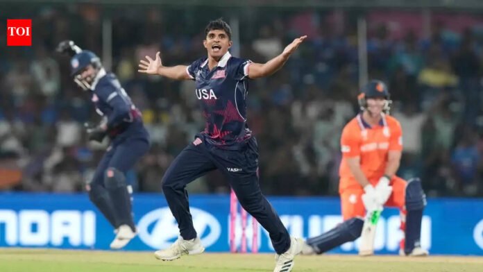 T20 World Cup: Saiteja Mukkamalla, Harmeet Singh shine as USA register first T20I win over Netherlands | Cricket News