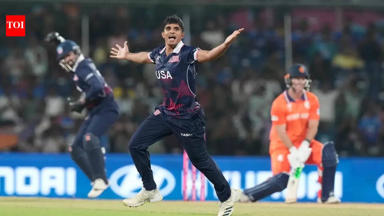 T20 World Cup: Saiteja Mukkamalla, Harmeet Singh shine as USA register first T20I win over Netherlands | Cricket News