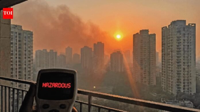 Toxic Gases In Mumbai High-Rises: Elevated levels of toxic gases found even at the 26th floor in Mumbai's Wadala residential towers | Mumbai News
