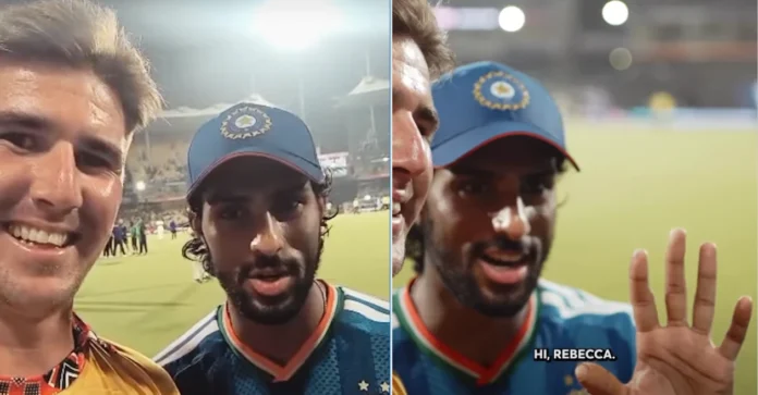 VIDEO: Tilak Varma’s reply to Brad Evans’ sister wins hearts