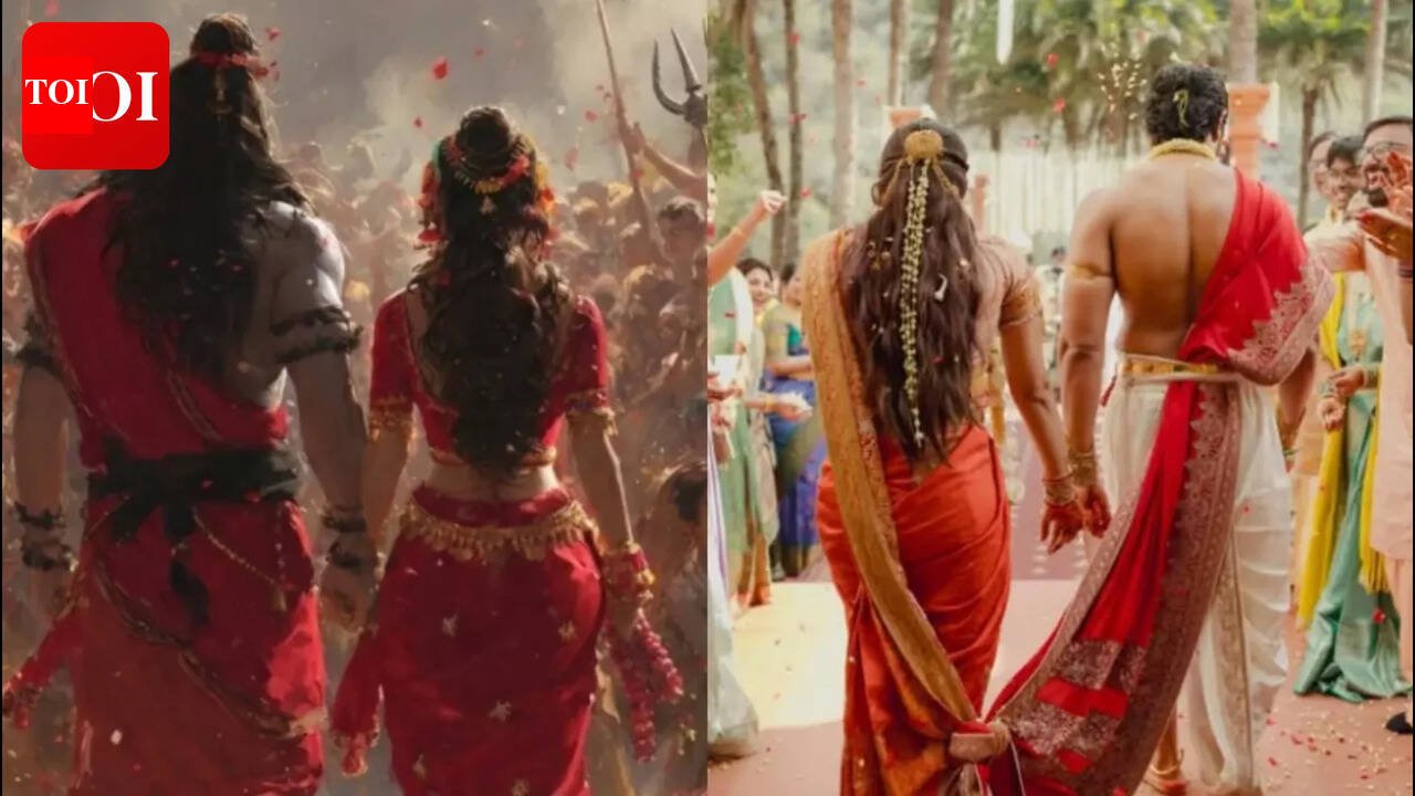 Vijay Deverakonda and Rashmika Mandanna's wedding photos leave fans in awe: 'This is so Shiv-Parvati coded' |