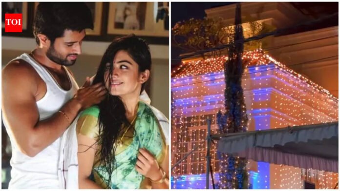 Vijay Deverakonda’s Hyderabad home lights up amid February 24 wedding with Rashmika Mandanna |