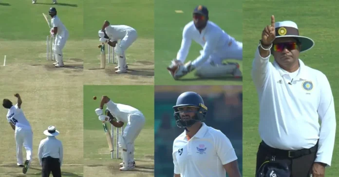 WATCH: Auqib Nabi falls in unusual fashion to Prasidh Krishna in Ranji Trophy Final 2026