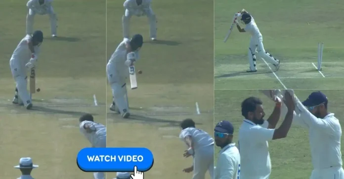 WATCH: Mohammed Shami castles Shubham Pundir with a peach in Bengal vs Jammu and Kashmir Ranji Trophy semifinal