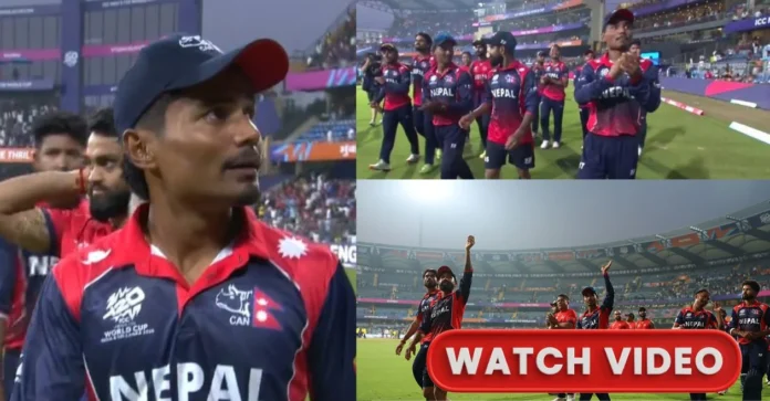 WATCH: Nepal players salute Wankhede crowd with lap of honour after heartbreaking T20 World Cup 2026 loss to England