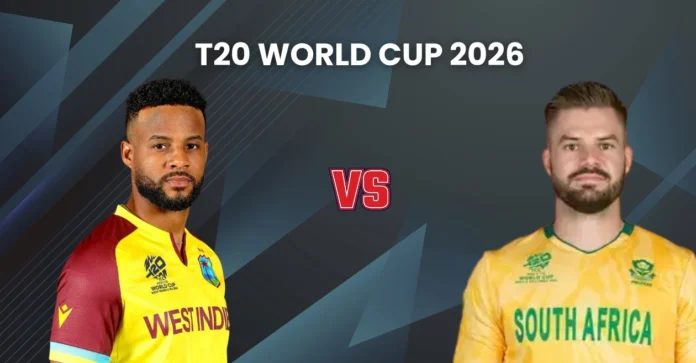 WI vs SA, T20 World Cup 2026 Match Prediction: Who will win today’s match between West Indies and South Africa?