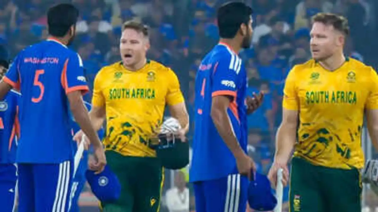Washington Sundar and David Miller