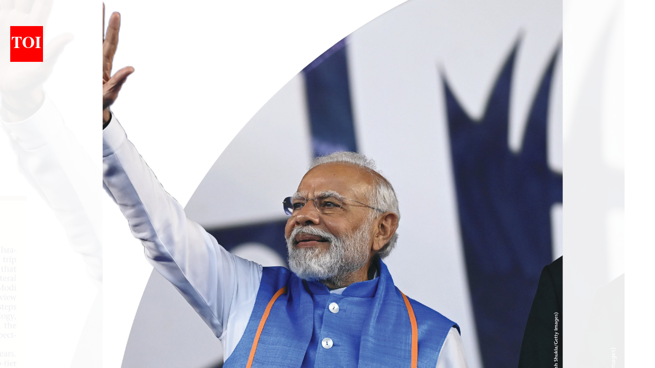 'Welcome, Modi': Jerusalem Post front page features PM as he embarks on 2-day Israel visit | India News