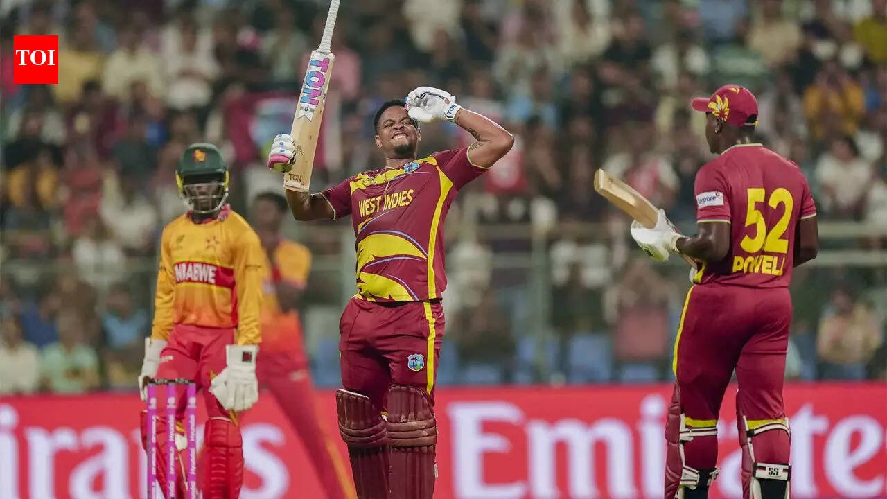 West Indies smash second-highest T20 World Cup total; check full list | Cricket News