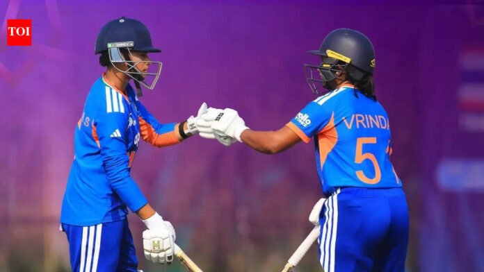 Women's Asia Cup Rising Stars: India A beat Pakistan A by eight wickets | Cricket News