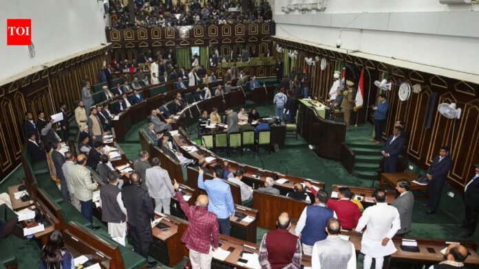 Young J&K MLA draws praise from across the aisle for House speech | India News