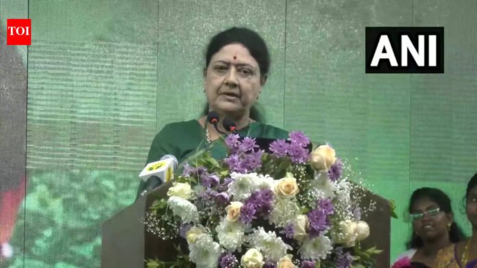 ‘Root out enemies and traitors’: Sasikala floats new political party ahead of Tamil Nadu elections | India News