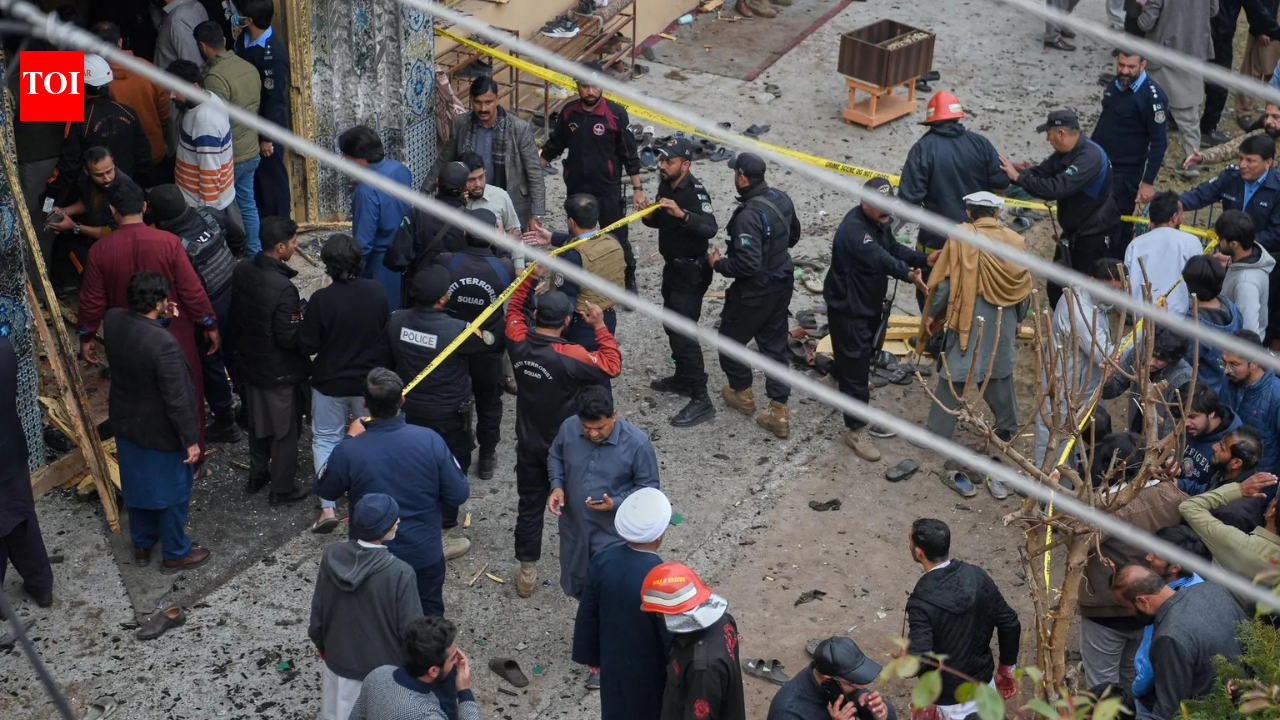 ‘We bowed and then an explosion’: Witnesses recall suicide blast that tore through Pakistan mosque