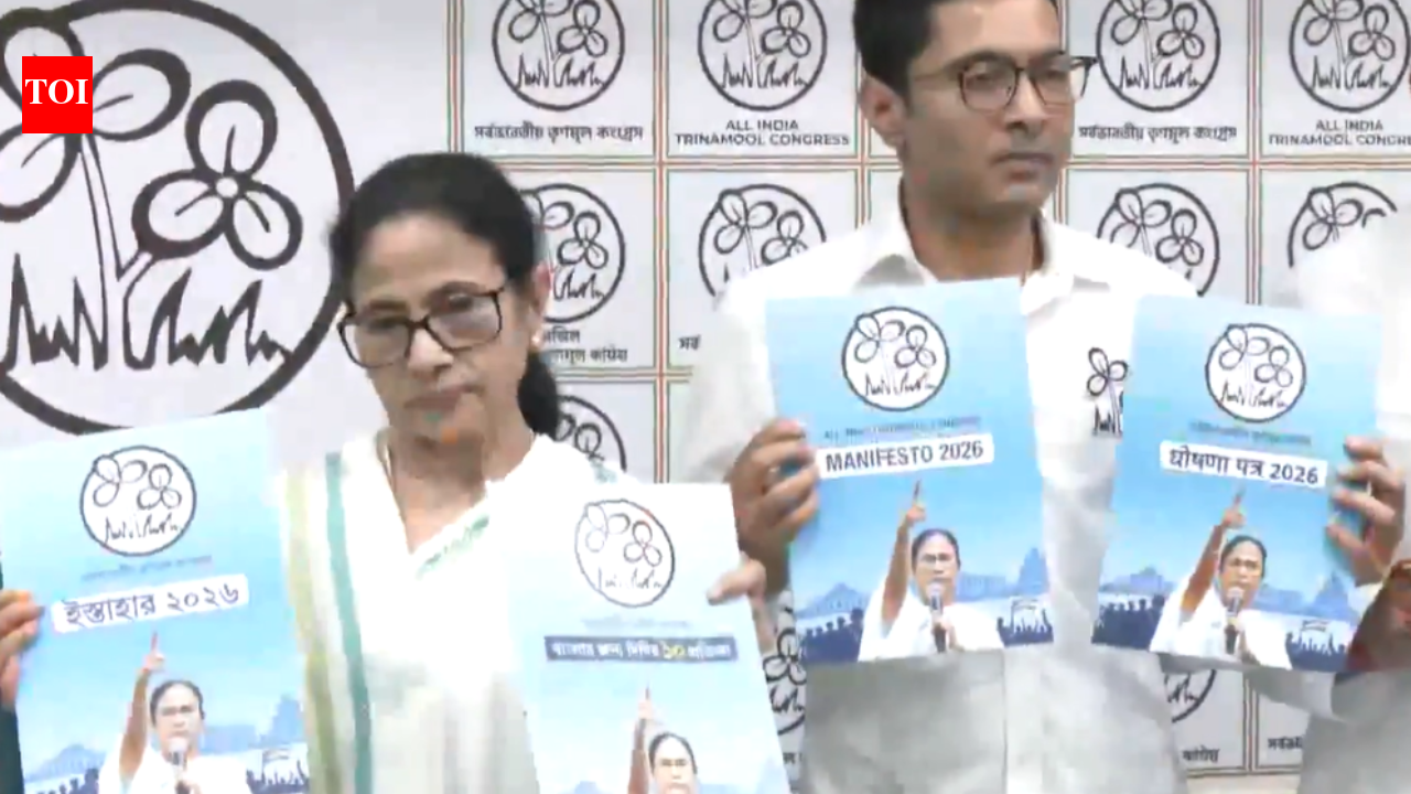 10 'Protigya' for Bengal: Mamata launches TMC manifesto, flags 'deep conspiracy' by BJP ahead of polls | India News