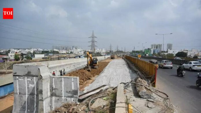 139 crore widening work begins for 5-lane Padi rail over bridge in Chennai | Chennai News