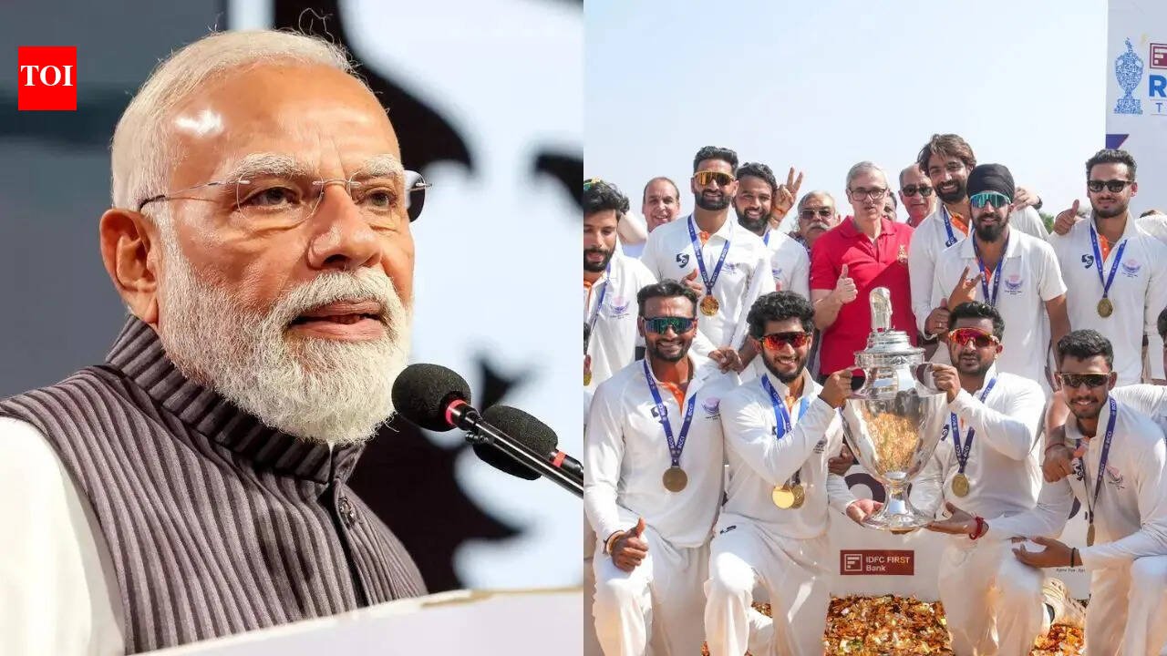 ‘A long wait of nearly seven decades’: PM Modi hails J&K’s historic Ranji Trophy win | Cricket News