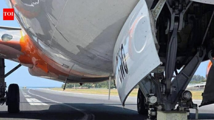 AI Express flight from Hyd makes a hard landing at Phuket, gets stuck on runway; all safe | India News