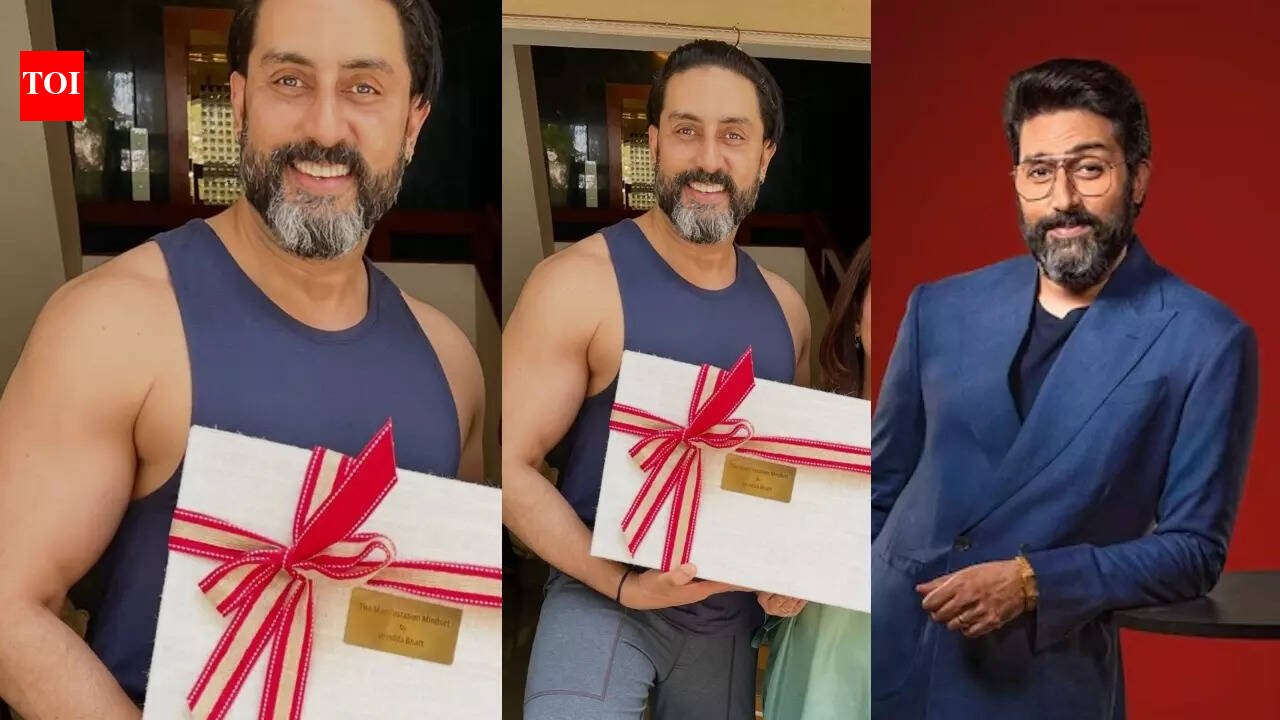 Abhishek Bachchan Transformation: Abhishek Bachchan's physical transformation shocks the internet, netizens think it's for 'King': 'He is huge, muscular now' - PICS | Hindi Movie News