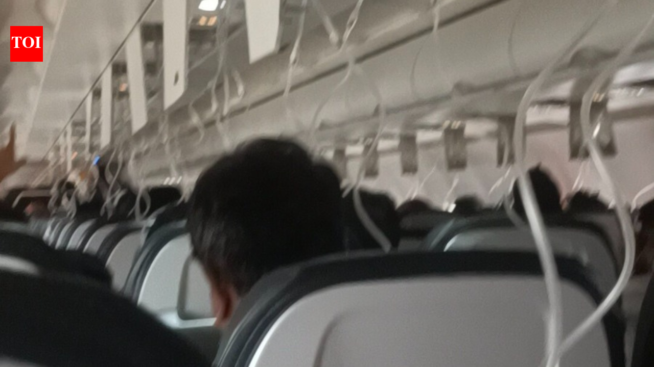 Air India Express flight diverted to Lucknow after Mayday call; Oxygen mask deployment triggers panic among passengers | India News