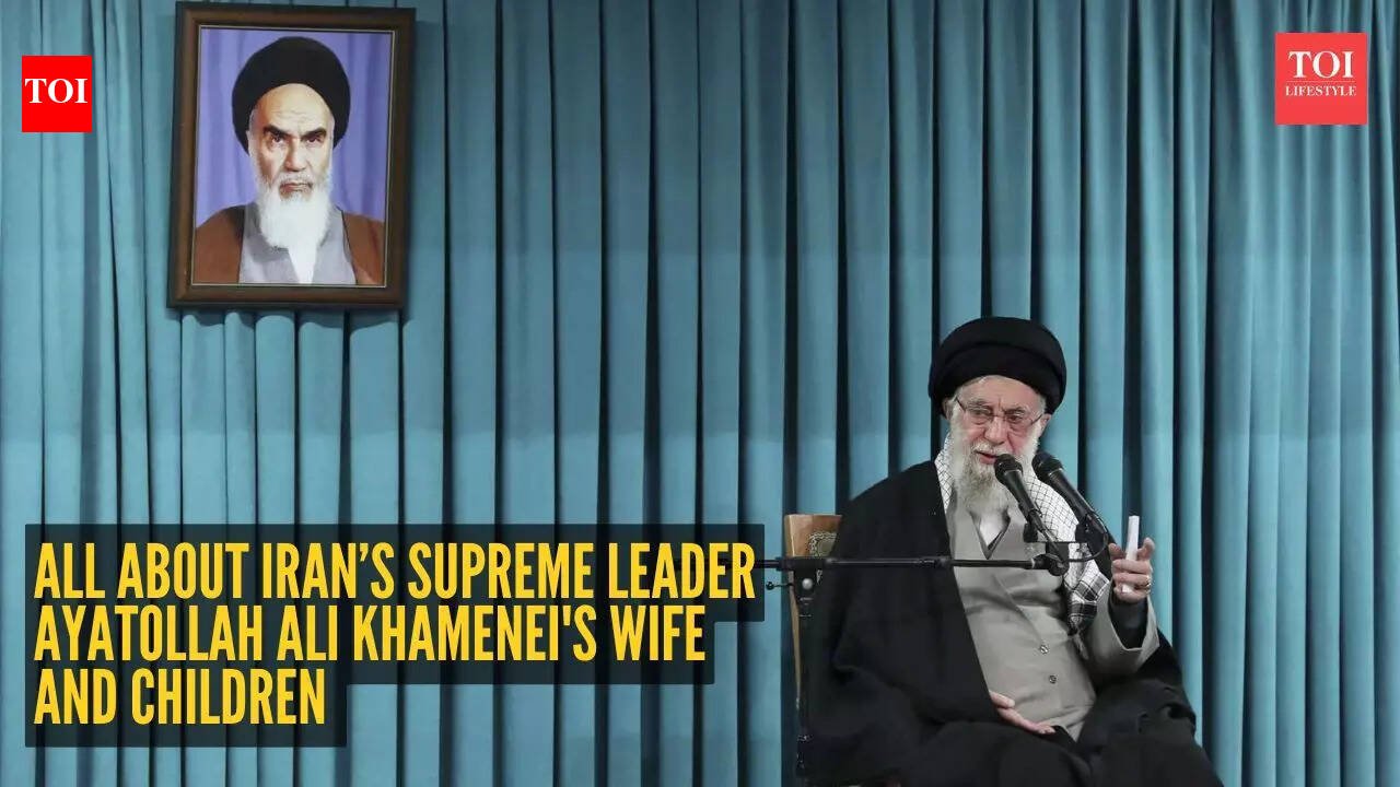 All about Iran’s late supreme leader Ayatollah Ali Khamenei’s wife and children