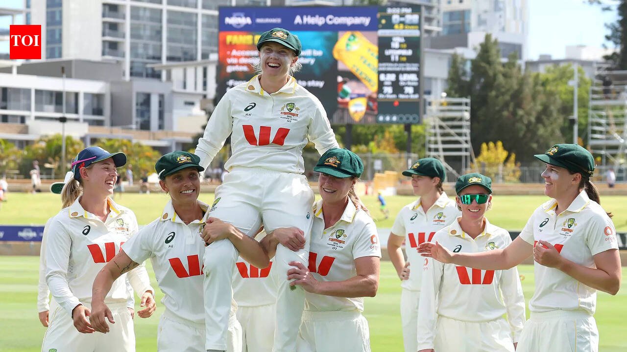 Alyssa Healy bids farewell with Australia’s 10-wicket win over India: ‘Long live Test cricket’ | Cricket News
