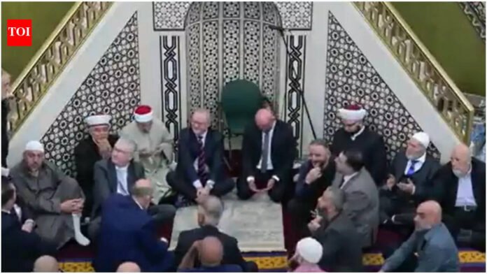 Anthony Albanese: ‘Get them out of here’: Australian PM Anthony Albanese, Tony Burke heckled at Eid prayers in Sydney over support for Israel — watch