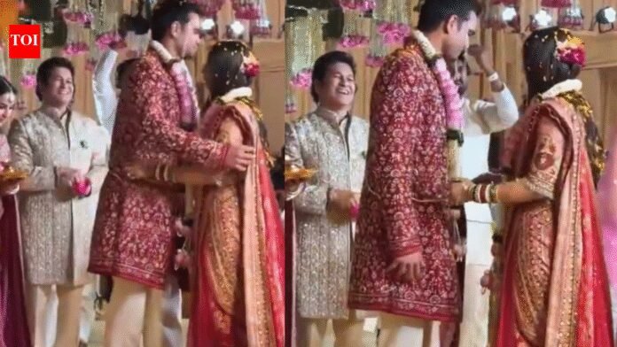 Arjun Tendulkar and Saaniya Chandhok officially married after grand Mumbai celebrations | Off the field News