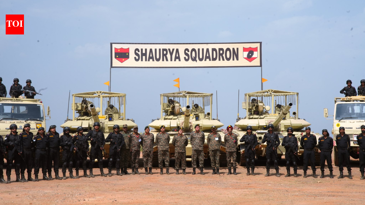 Army puts to test its new ‘Shaurya’ drone squadron for tank units | India News