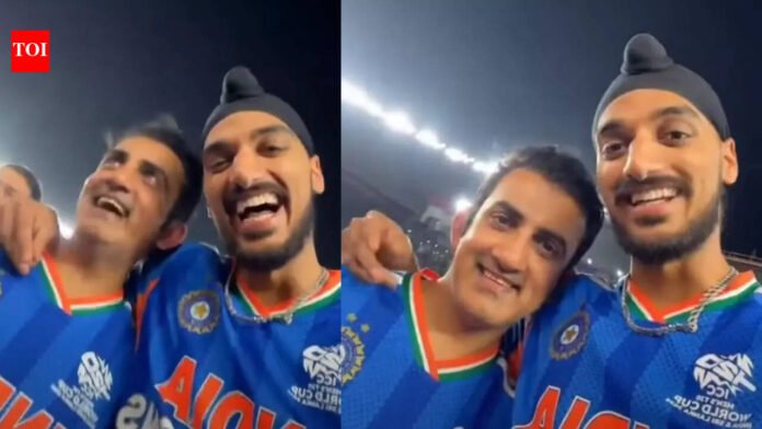 Arshdeep Singh trolls Gautam Gambhir after T20 World Cup win: 'Paaji, kade hass vi leya karo' | Cricket News