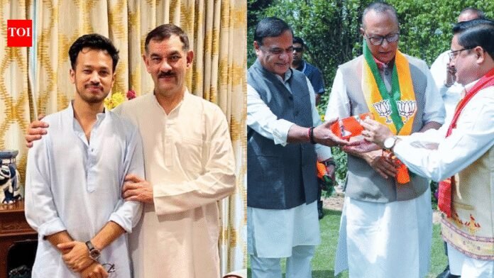 Assam assembly poll jolt: Congress's Prateek withdraws candidature after dad Pradyut Bordoloi joins BJP | Guwahati News