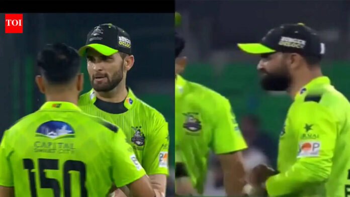 Ball-tampering in PSL! Fakhar Zaman caught on camera, Afridi reacts - WATCH | Cricket News