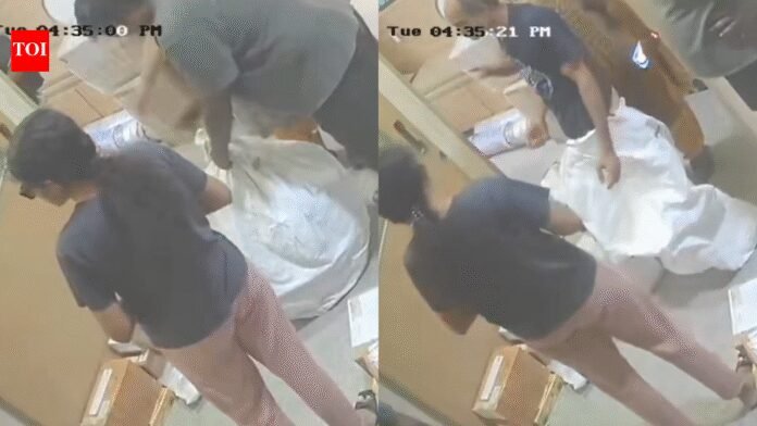 Bengaluru News: 'Why are you running a business?': 5 try to ‘courier’ man in gunny bag in Bengaluru, argue with staff after being denied | Bengaluru News