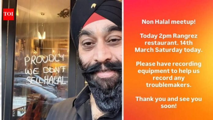 'Britain has fallen to Islam': How a 'non-halal' Sikh restaurant in London became a flashpoint for the global right-wing | World News