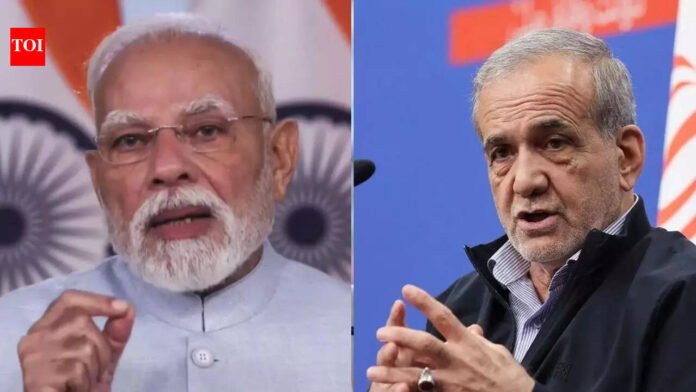 'Condemn attack on critical infrastructure': PM Modi speaks to Iran president, says 'shipping lanes must stay open' | India News