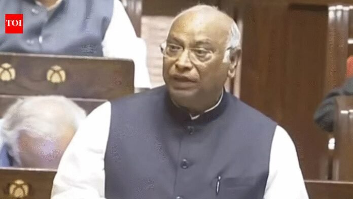 Congress chief Kharge raises LPG crisis in Rajya Sabha, govt hits back over ‘politics on shortage’ | India News
