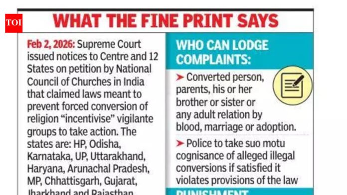 Conversion bill passed amid SC case on 12 other state Acts | Mumbai News