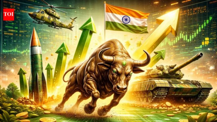 Defence stocks surge on Middle East tensions! HAL, BEL, Paras Defence rise up to 13% even as stock market crashes