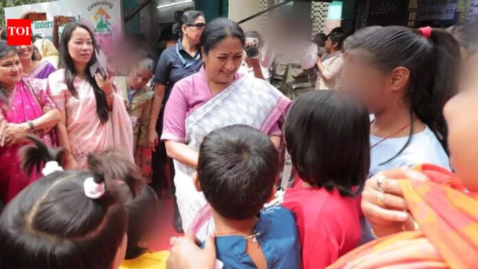 Delhi CM Rekha Gupta attends 'Nari Utsav' at Nirmal Chhaya | India News