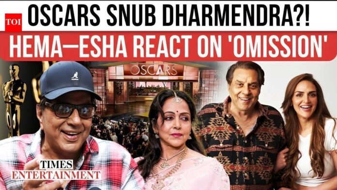 Dharmendra: Esha Deol REACTS to Oscars 2026 snubbing Dharmendra from 'In Memoriam' segment; 'Life was never about recognition for him' |