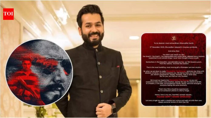Dhurandhar 2: 'Please don't share spoilers': Aditya Dhar makes a heartfelt plea to his fans ahead of ‘Dhurandhar: The Revenge’ release | Hindi Movie News