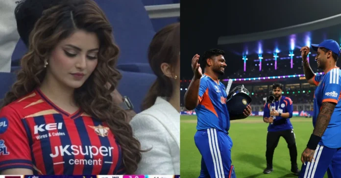 Fact check: Did actress Urvashi Rautela cheer for Team India at Eden Gardens in LSG jersey during T20 World Cup match against West Indies?