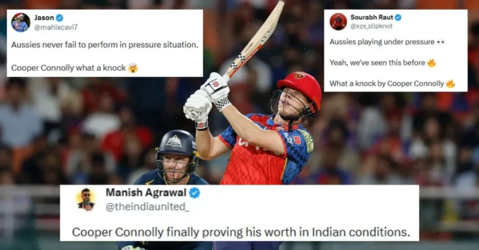 Fans go wild as Cooper Connolly holds his nerve to steer PBKS past GT in IPL 2026 thriller