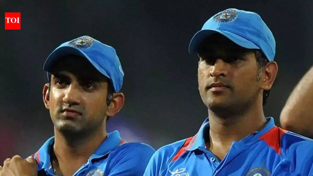 Gautam Gambhir responds after MS Dhoni’s viral ‘Coach Sahab smile looks great on you’ post | Cricket News