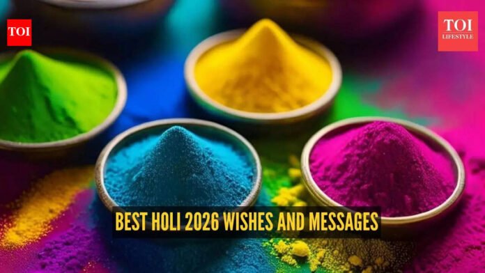Happy Holi 2026: 50+ Wishes, Messages, Quotes, Images, Facebook & WhatsApp Status To Share With Your Loved Ones